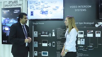 Panasonic at GITEX 2016 - Video Intercom Systems