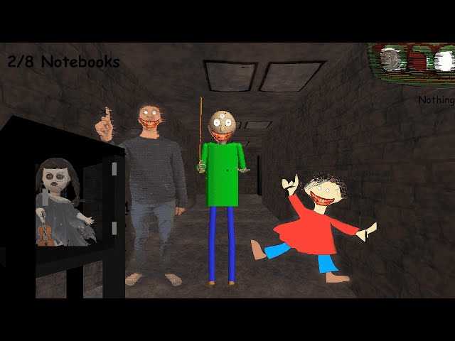 Everyone is Baldi's 7 Horror Mods - ALL PERFECT! #1 