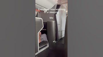 The flight tracker is the best part!