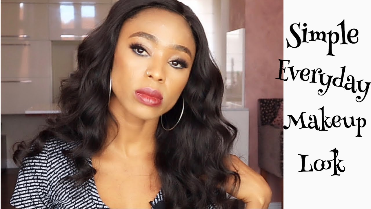 My Everyday look Makeup Tutorial For beginners - YouTube