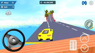 Car Stunts 3D Easy level 22 - Extreme City - Android Gameplay screenshot 5