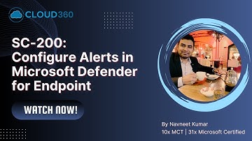 SC-200: Configure Alerts in Microsoft Defender for Endpoint