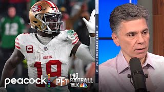 San Francisco 49ers handle Philadelphia Eagles with ease in Week 13 | Pro Football Talk | NFL on NBC
