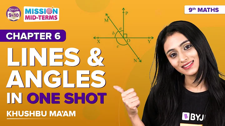 Lines and Angles Class 9 Maths in One Shot (Solving Important Questions/MCQs) | BYJU'S Class 9