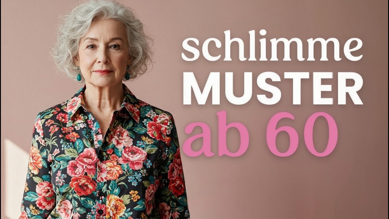 Die Schlimmsten Muster Für Frauen Über 60 ( Und Was Man Stattdessen Tragen Sollte )
