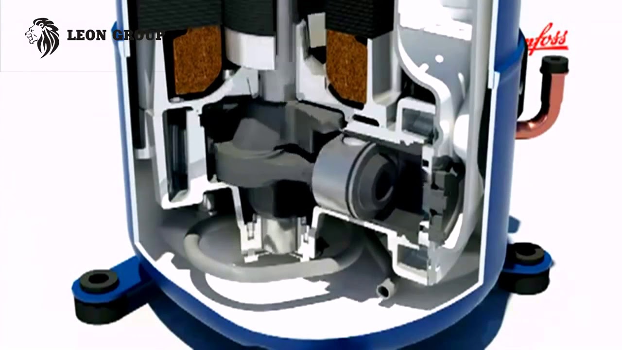 Принцип работы компрессора кондиционера SERVICE CONDITIONERS PRO - YouTube