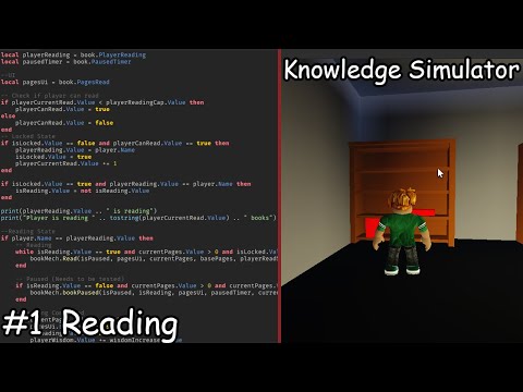 Making a game in Roblox | Knowledge Simulator DevLog #1