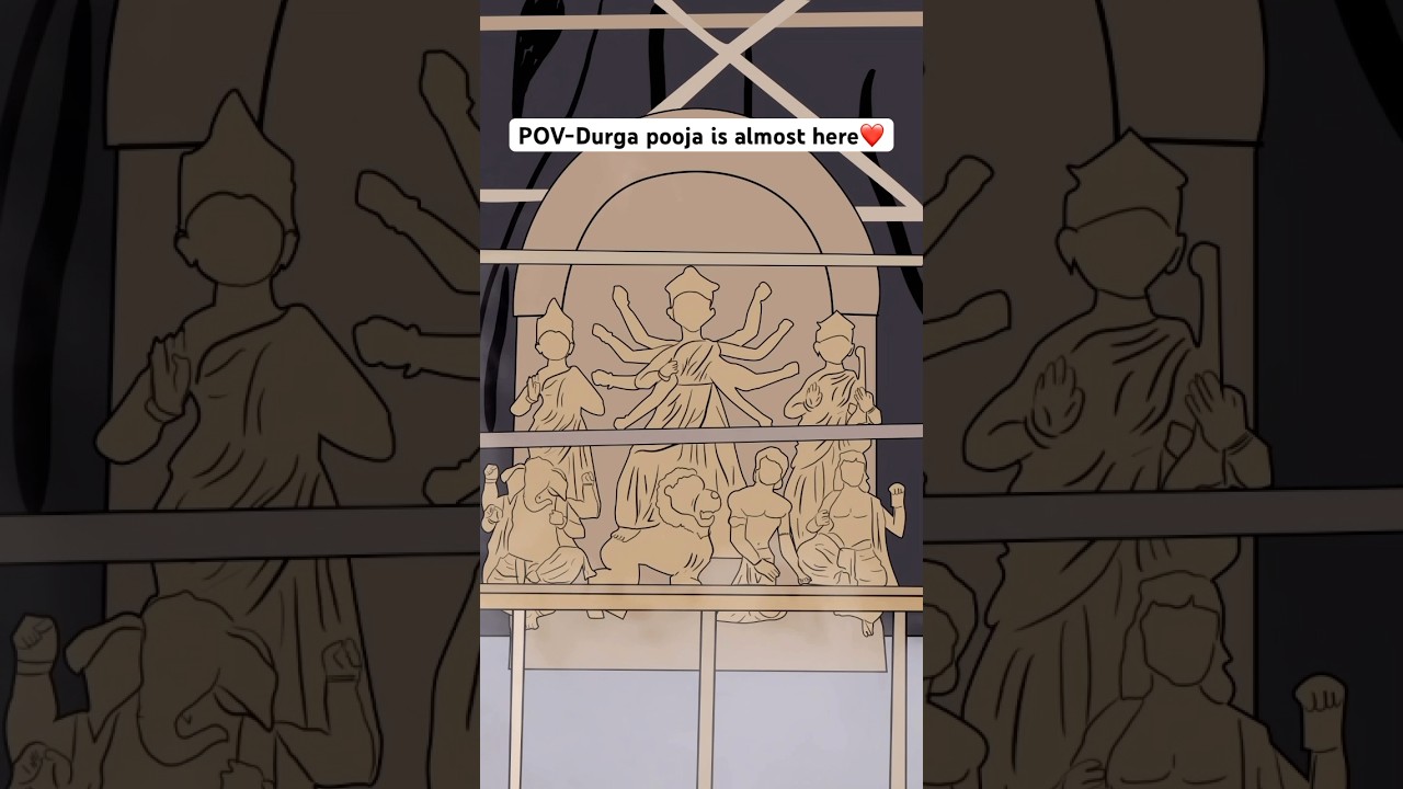 FEW DAYS TO COME🥹❤️ #durgapuja #durgamaa #navratrispecial #maa #jaimatadi #viral #trending #shorts