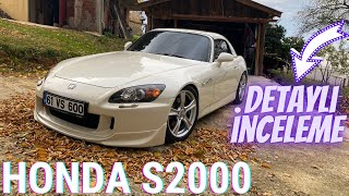 Honda S2000 Detayli İnceleme Yanlama Warex Kisa Fi̇lm Tadinda