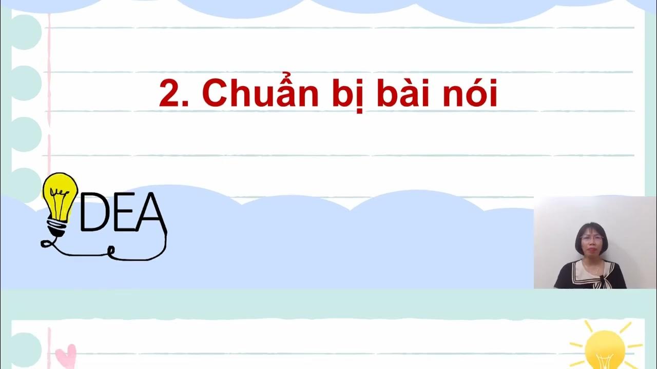 H ng d n chu n b b i trinh bay y kien ve mot van de trong doi song