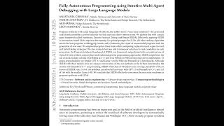 Fully Autonomous Programming using Iterative Multi