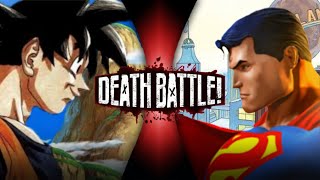 Goku VS Superman (Dragon Ball vs DC) | Hype Death Battle Trailer