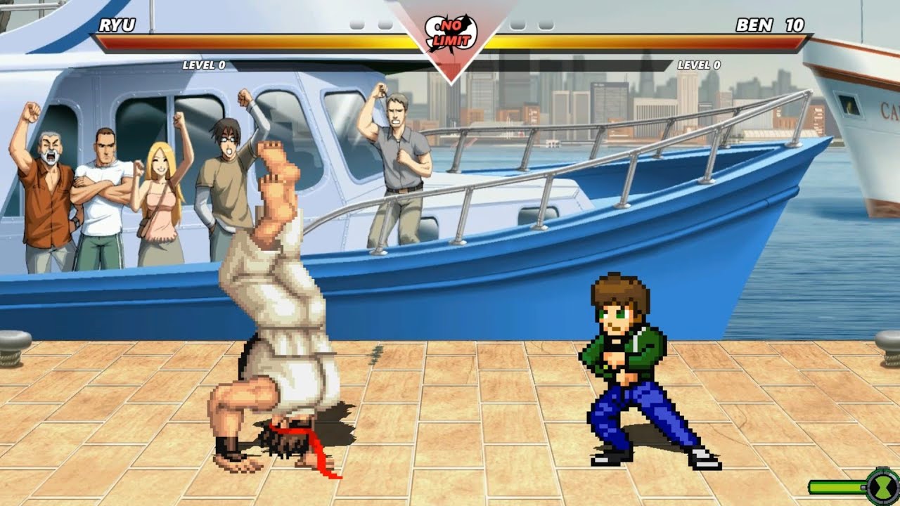 ULTIMATE RYU vs BEN 10 - The most epic fight ever made!