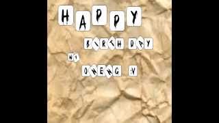 Happy Birthday Mine Oneng
