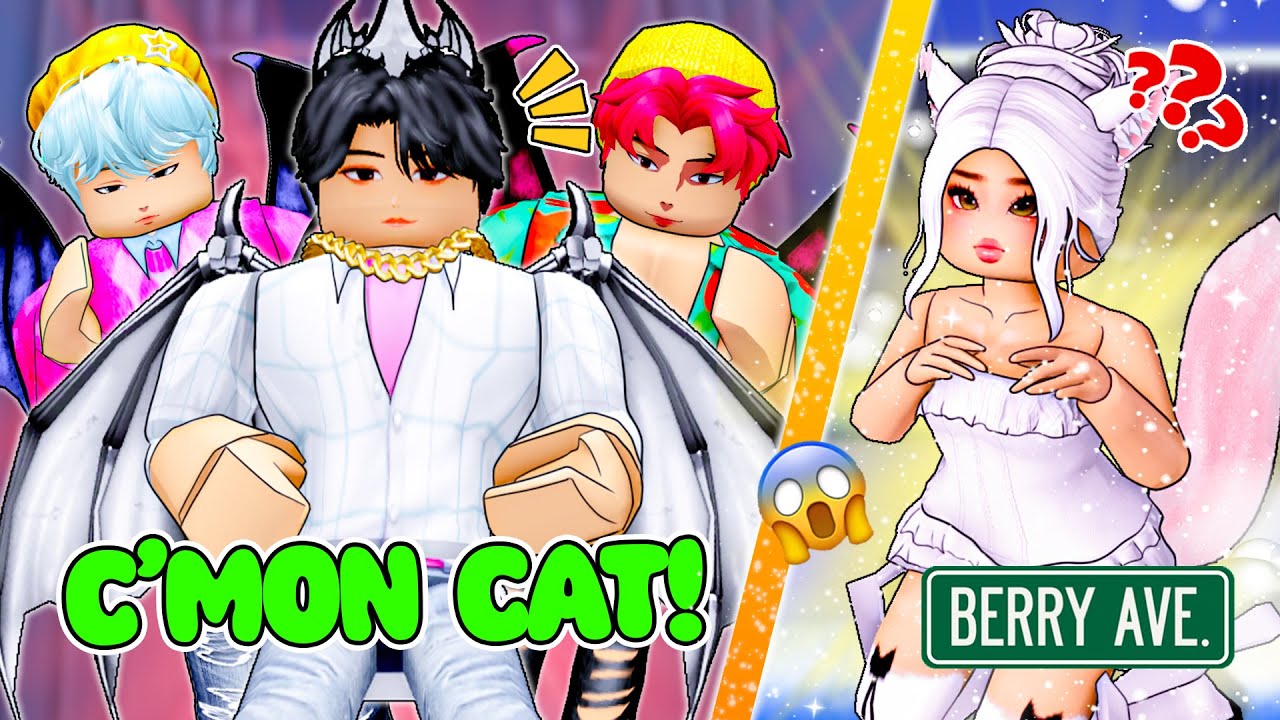 I'm SURROUNDED by THREE SAJA BOYS VAMPIRES… And They All Want Me (Berry Avenue Story)