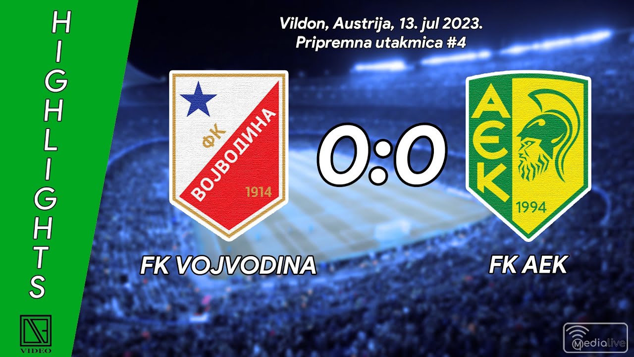 FK Vojvodina Novi Sad 3-0 FK Radnik Surdulica :: Resumos :: Videos