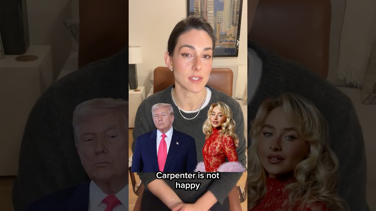 'Evil and disgusting': Sabrina Carpenter RIPS White House use of her song