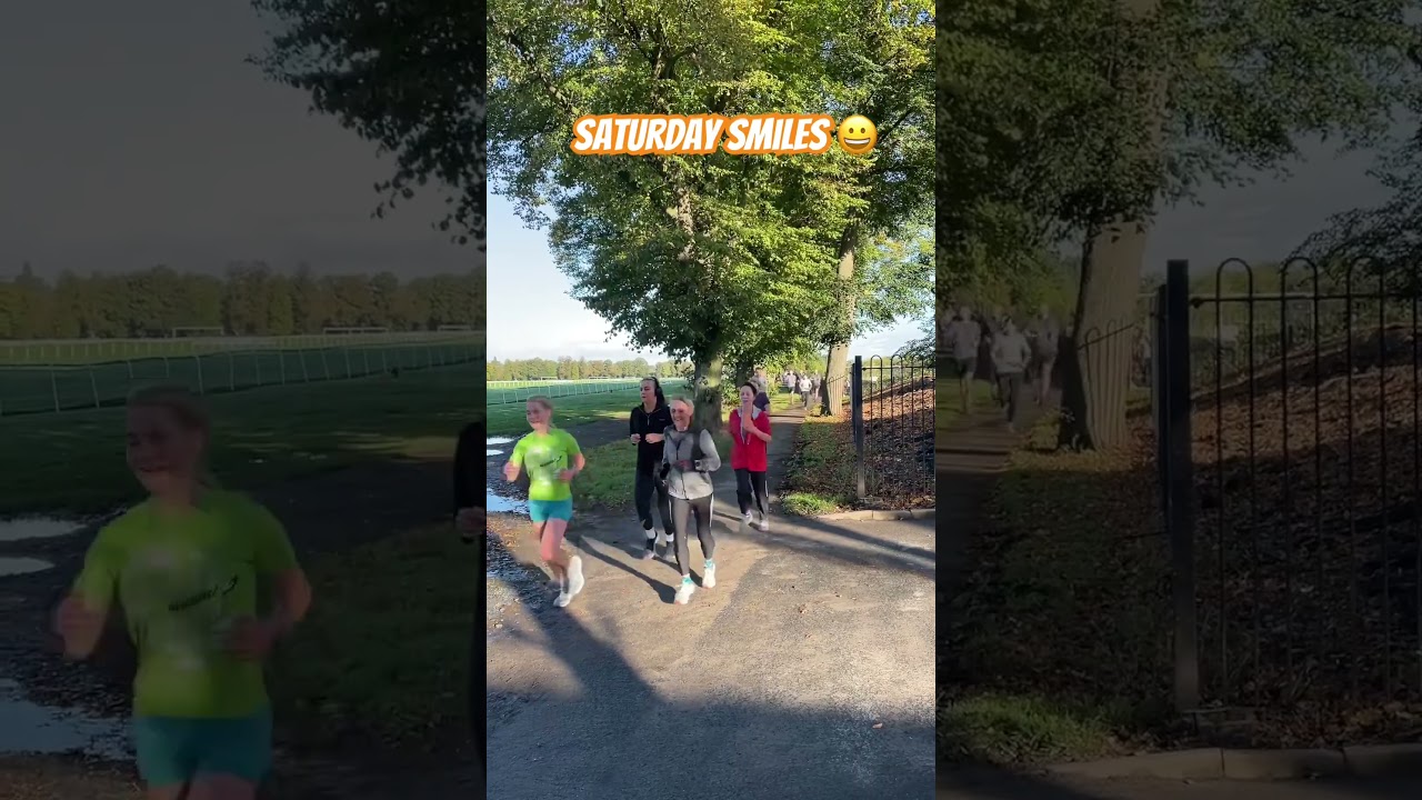 😀 Saturday smiles at parkrun 😀