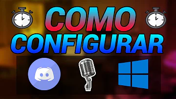 Como falar com o microfone no Discord?