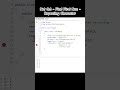 First Non-Repeating Character in a string in C#📌 #CSharp #DotNet #CodingInterview #DSA #Programming
