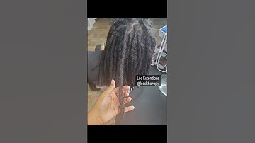 Custom Loc Extentions Made at  Appointment #locdtherapy #locextensions #locjourney #womenwithlocs