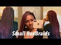 Small Box Braids On Myself!