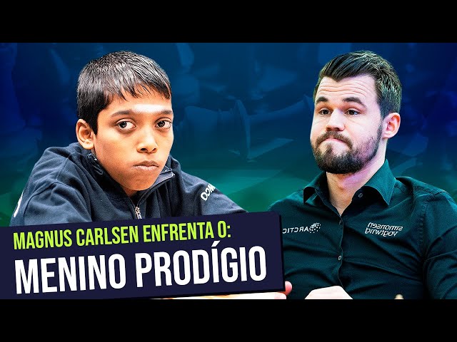 O Prodígio Xadrezista vs Magnus Carlsen 