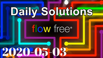 Flow Free - Daily Puzzles - 2020-05-03 - May 3rd 2020