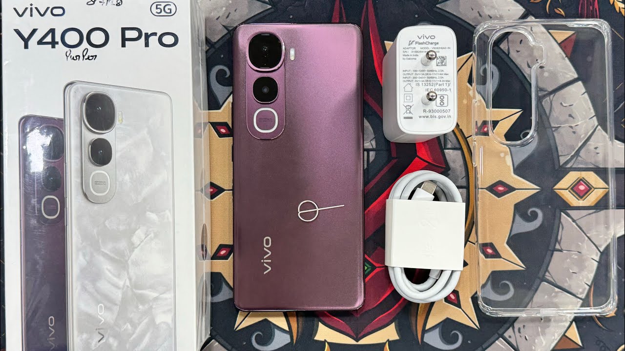 📱 Vivo Y400 Pro 5G – Full Specifications & Features | 90W Fast Charging | Dimensity 7300 | #unboxing