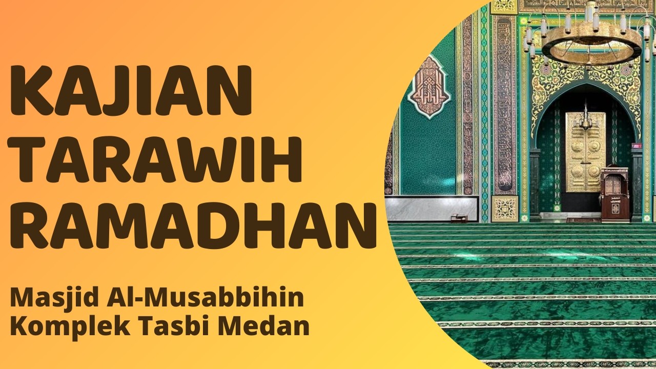 [LIVE] | Ceramah Tarawih Malam Ke-13 Ramadhan oleh Ust. Prof. Dr. H. Watni Marpaung, MA