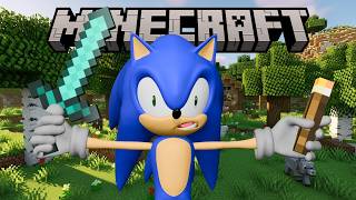 Sonic Plays - MINECRAFT !!!