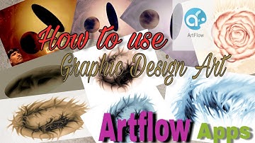 How to use artflow app Graphic art