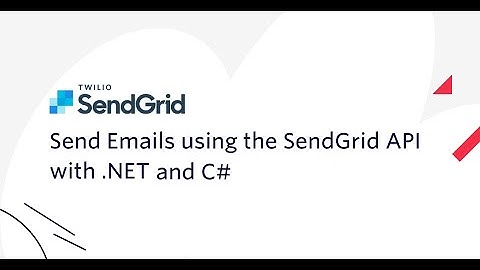 .Net WebApi üzerinden SendGrid Api ile Mail Gönderme