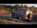 УАЗ Патриот зацепился с деликой OFFROAD