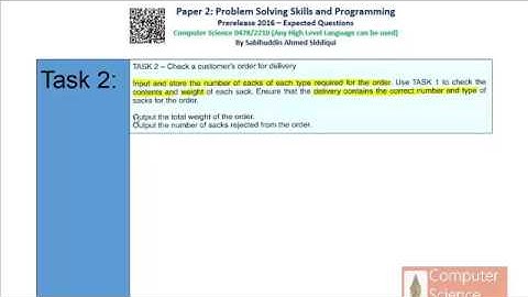 Pre Release Task2-CS2210-2016 By Sabihuddin Ahmed Siddiqui