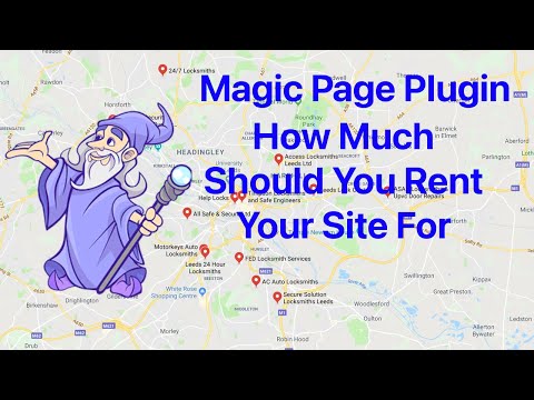 Magic Page Plugin Rank And Rent Training - How Much Can You Rent Your Site For?