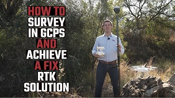 How to survey in GCPs and achieve a fix RTK Solution | EMLID Reach RS2 GPS Training.