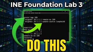INE Foundation Lab 3 - 5.1 - iBGP