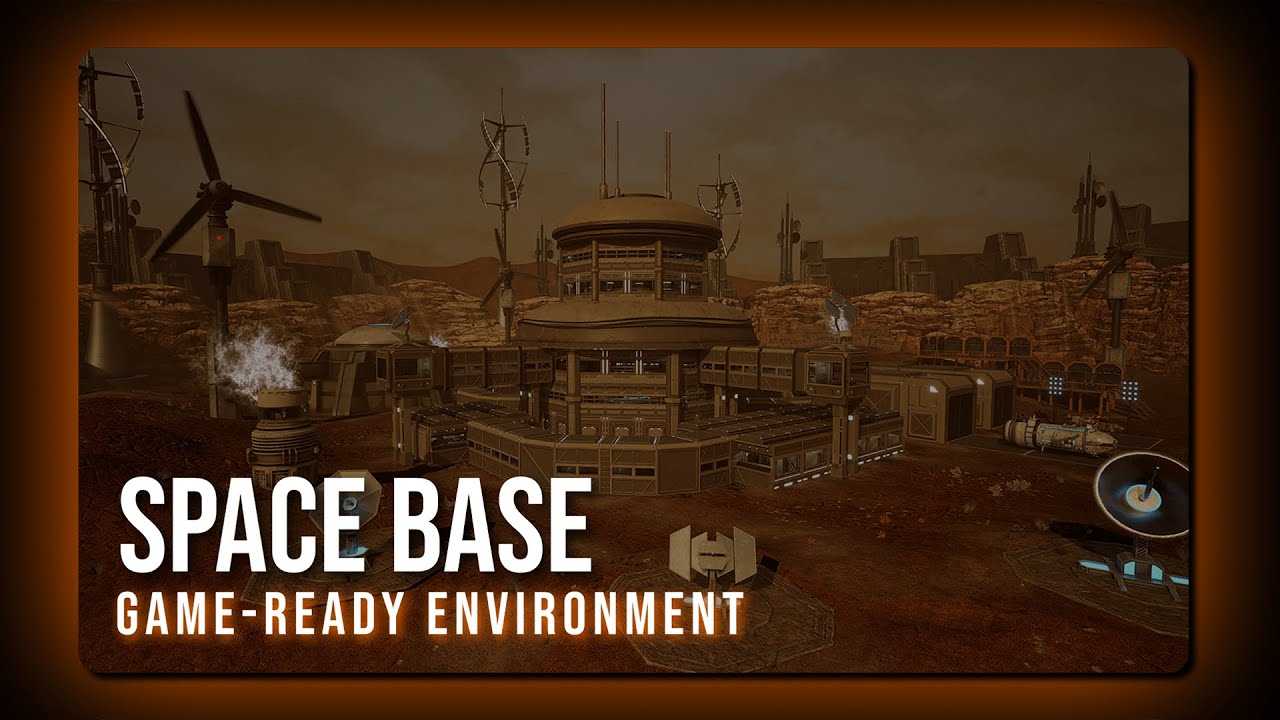 Space Base | Game-Ready Environment | Unreal Engine 5