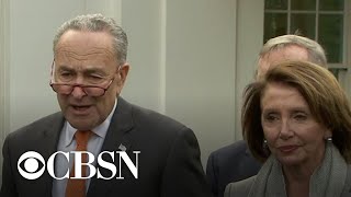Trump walks out of contentious meeting on shutdown with Democrats