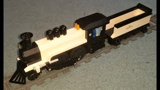 Lego Custom 2-4-2 White Tender Engine Moc Showcase
