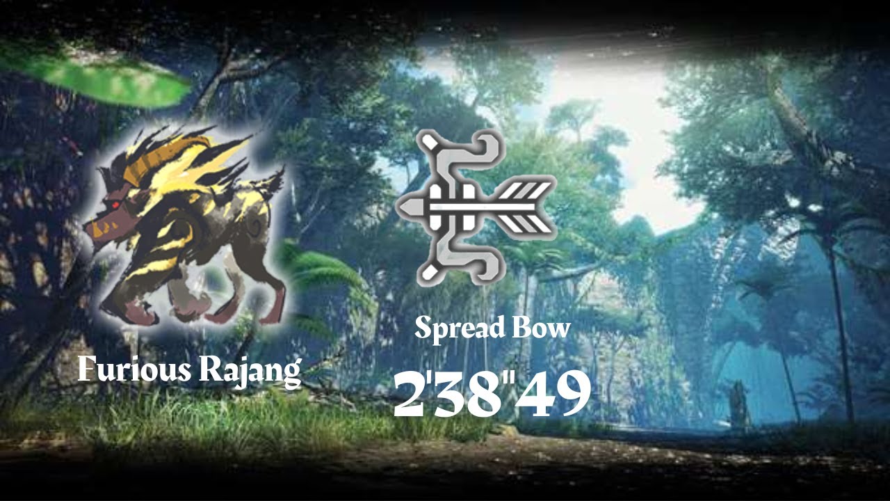 (PC) MH Rise | Unreasonable Rage, Furious Rajang vs Bow 2'34