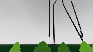 Roblox Trevor Henderson Tall shadow. short ANIMATION