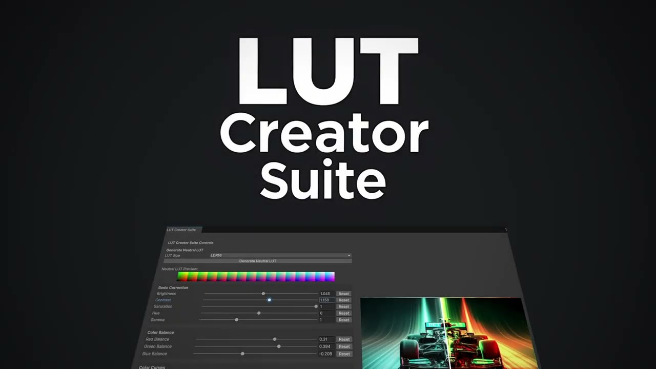LUT Creator Suite