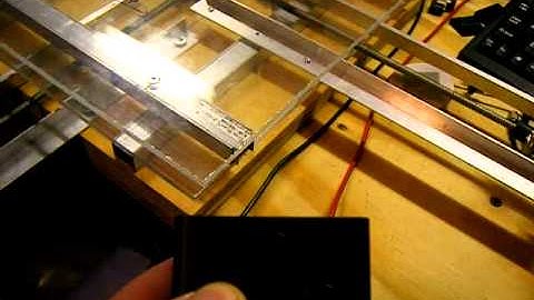 CNC Platform with PIC and EasyDriver V4.2 Testing with New Control Box