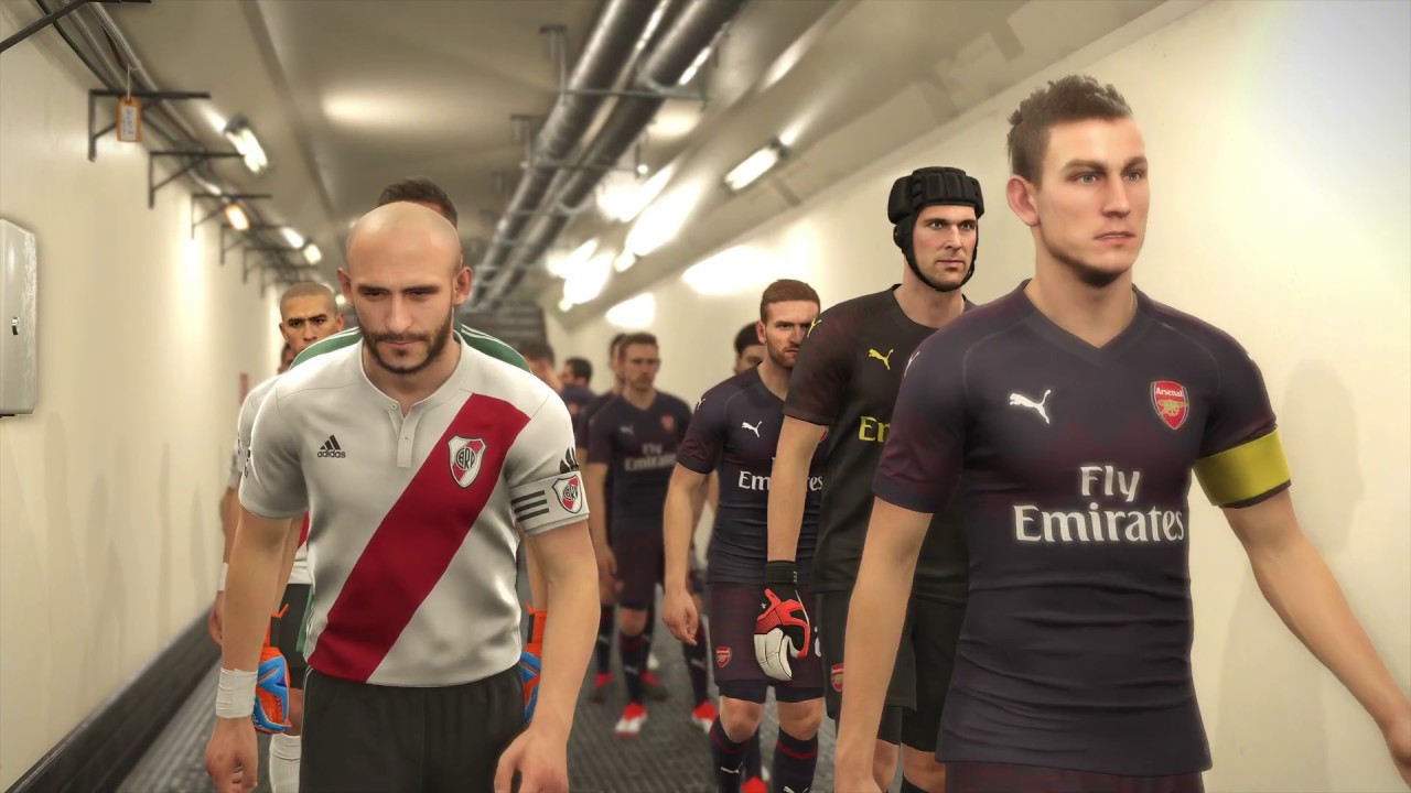 PES 2019 Master League - Arsenal FC First Match vs River Plate - Pre Season Cup - PS4 PRO