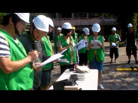 宜蘭縣大同國小107學年度國家防災日地震避難防災正式演練