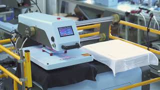 OtterPro AirSlide Fully Automatic Dual Station Heat Press
