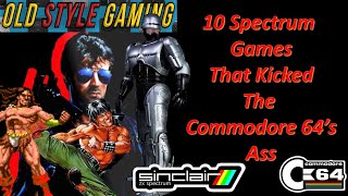 10 Spectrum Games That Kicked The Commodore 64's Ass