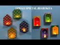 Diwali wall Decoration Ideas l Let’s Make Jharokha Style Candle Holder